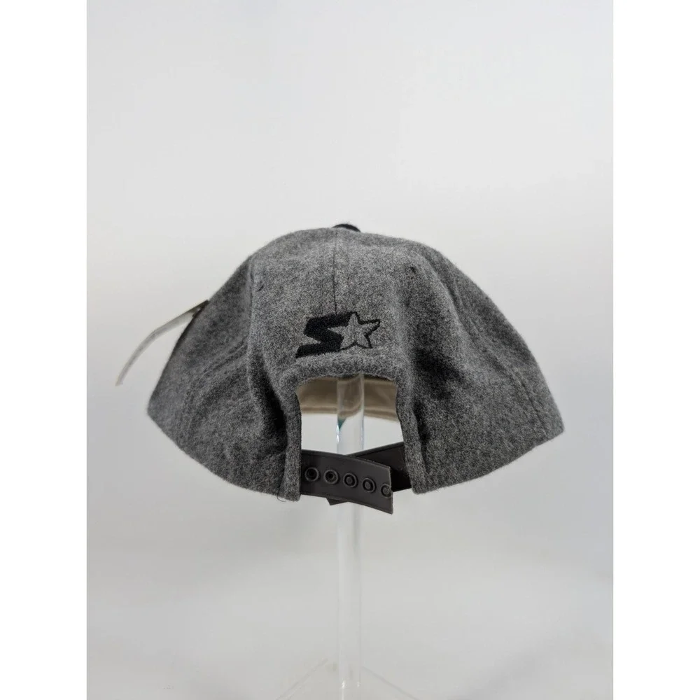 Vintage 90s Starter Los Angeles Oakland Raiders Wool Hat with Tags Broken Snap